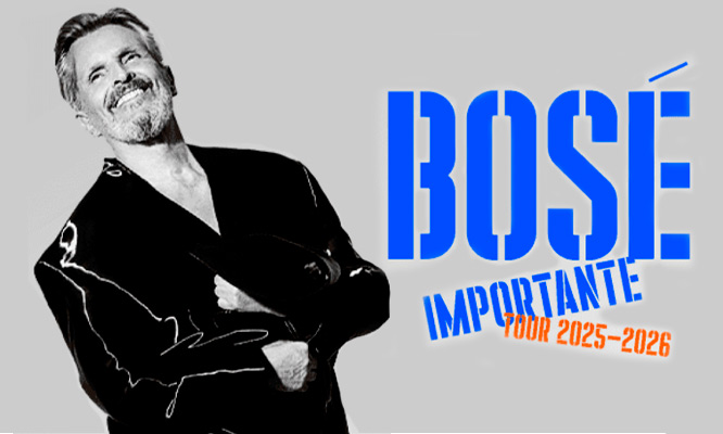 ENTRADA PLATINUM para  Concierto de  BOSÉ IMPORTANTE TOUR 2026 ¡ 04 de marzo en Arena 1!
