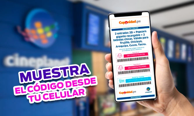 entradas Cineplanet Arequipa, Cajamarca, Chiclayo, Cusco, Huancayo, Huánuco, Juliaca, Piura, Pucallpa, Puno, Tacna y Trujillo