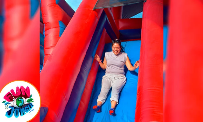 FUN JUNGLE: 60 minutos en los Inflables en EL DERBY, PARQUE DE LAS LEYENDAS , PARQUE DE LA AMISTAD