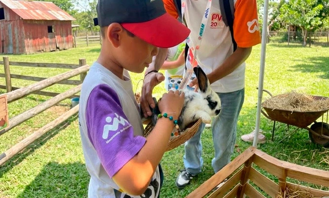 Full day para niño o adulto en GRANJA  INTERACTIVA EL ARRIERITO.