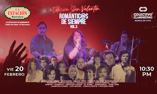 ROMÁNTICOS DE SIEMPRE – VOL. 3 LA ESTACION DE BARRANCO.