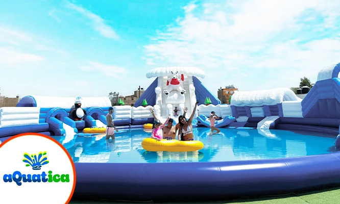 AQUATICA POOL PARK ICA: Full diversión para un niño o adulto