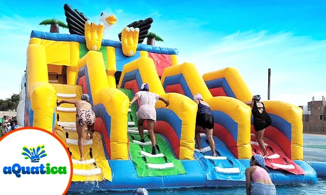 AQUATICA POOL PARK ICA: Full diversión para un niño o adulto