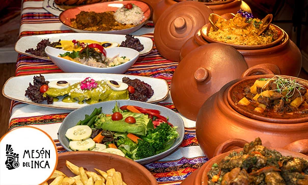 Almuerzo buffet criollo  en El Mesón del Inca