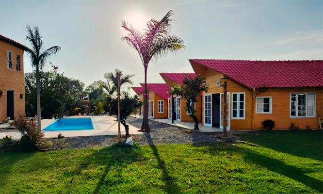 Alojamiento con desayuno y piscina,  Desconéctate en Mandarhemia de Huaral