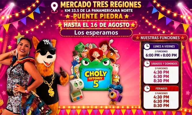 Circo de la Chola Puca 2026: Del 16 de Julio al 16 de Agosto en Puente Piedra