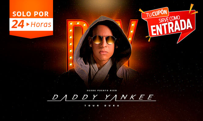 Daddy Yankee Entradas al Concierto Tour Dura Jockey Club