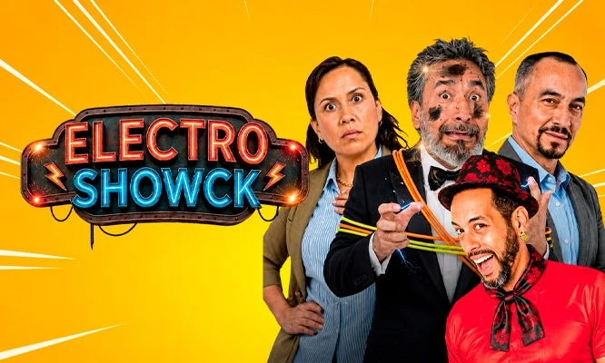 Electro Showck: La comedia de alto voltaje 11, 12, 18, 19, 25 y 26 de setiembre, 2 y 3 de octubre. Capital Restobar Barranco