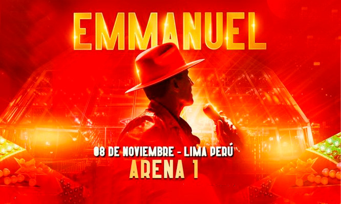 ENMANUEL en Concierto - Arena 1 el  8 de NOVIEMBRE (ENTRADA VIRTUAL)
