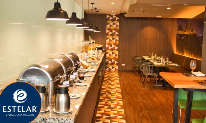 Desayuno buffet en Hotel Estelar Bellavista - MIRAFLORES