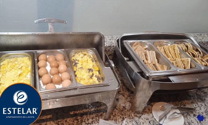 Desayuno buffet en Hotel Estelar Bellavista - MIRAFLORES