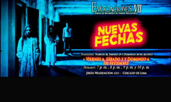 Evocaciones VII: Entradas recorrido de terror 4, 5 y 6 de Setiembre