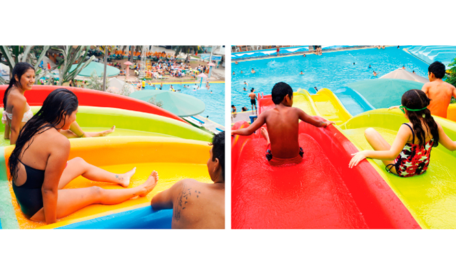 Full Day para 1 o 2 personas niño o adulto a Complejo Turístico EL ANDEN: Piscinas, toboganes y más