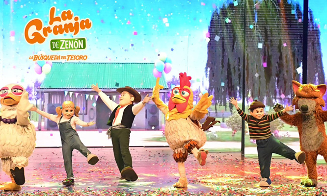 LA GRANJA DE ZENÓN:  del 26, 27, 28 Y 29 de Julio en el Teatro  Claretiano