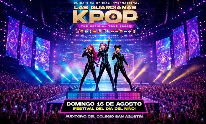 LAS GUARDIANAS KPOP para el dia del niño en COLEGIO SAN AGUSTÍN