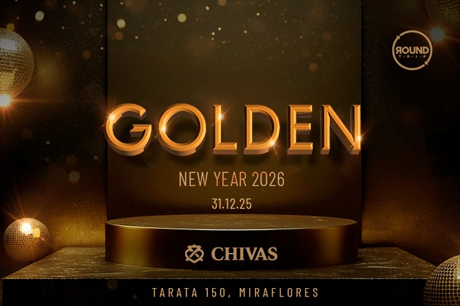 Entrada para FIESTA GOLDEN - AÑO NUEÑO 2026, Miraflores.