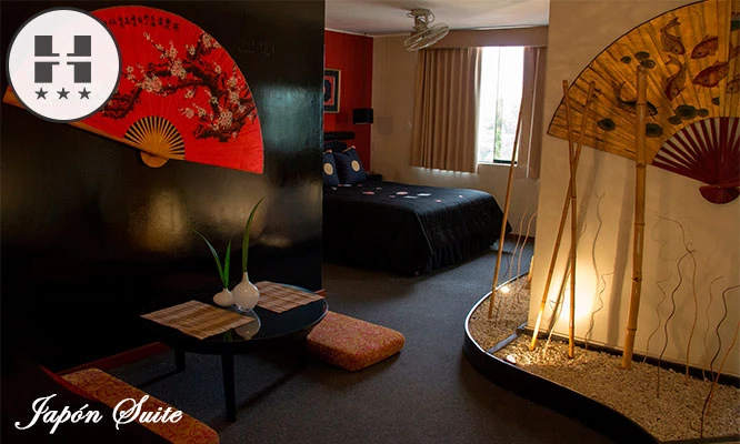 Suite o Suite temática + hidromasaje + espumante o vino + desayunos y más