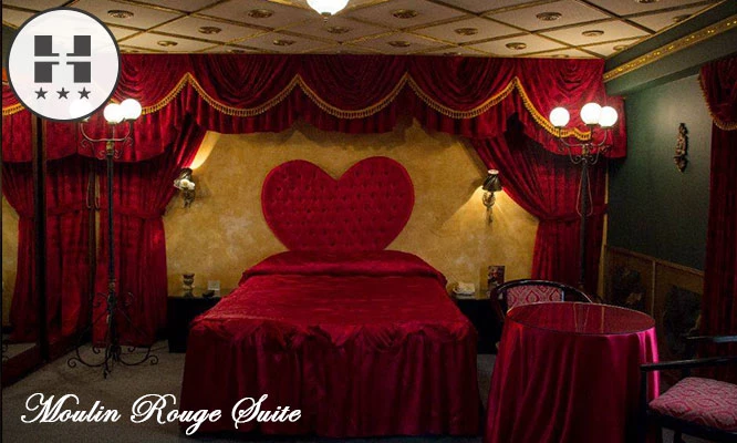 Suite o Suite temática + hidromasaje + espumante o vino + desayunos y más