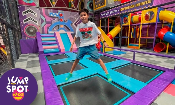 Full Diversión por 30 o 60 minutos de  en Jump Spot