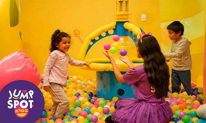 30 o 60 minutos de Full Diversión en Jump Spot KIDS