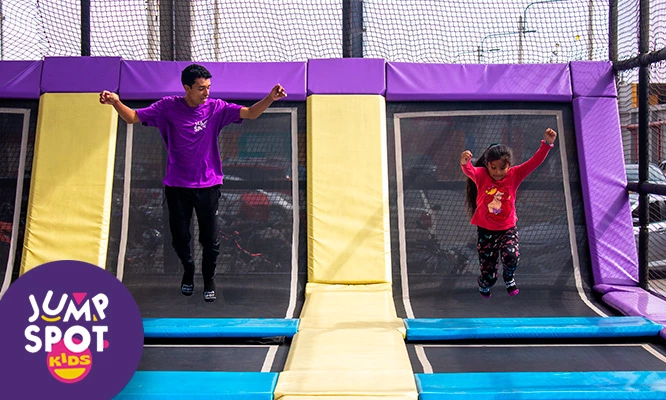 Full Diversión por 30 o 60 minutos de  en Jump Spot