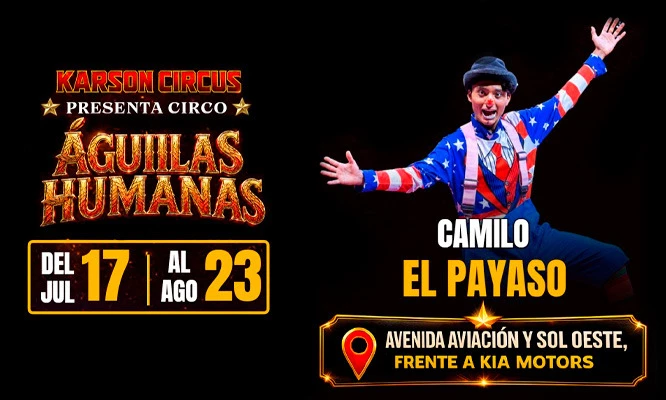 KARSON CIRCUS: ÁGUILAS HUMANAS circo en arequipa