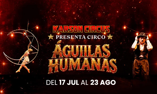 KARSON CIRCUS: ÁGUILAS HUMANAS circo en arequipa