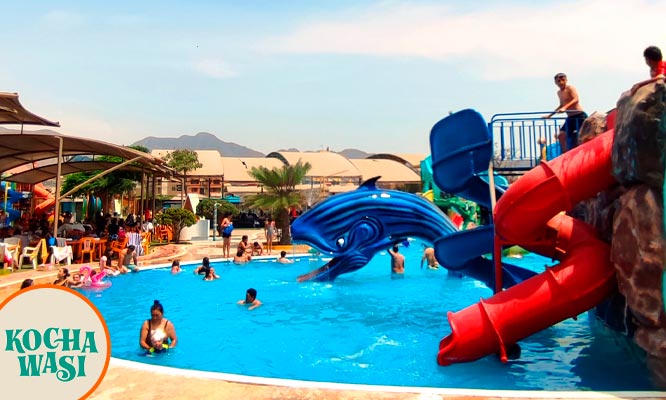 Kochawasi Parque Acuático: Entrada para un niño o adulto de lunes a jueves