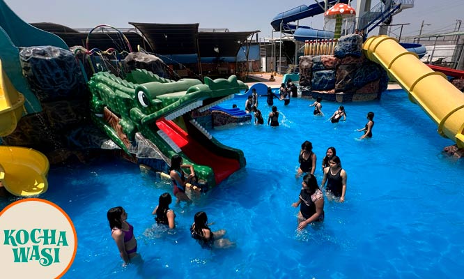 Kochawasi Parque Acuático: Entrada para un niño o adulto de lunes a jueves
