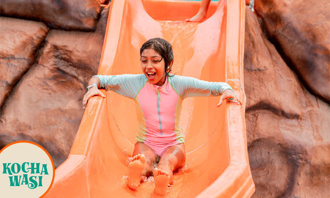 Kochawasi Parque Acuático: Entrada para un niño o adulto de lunes a jueves
