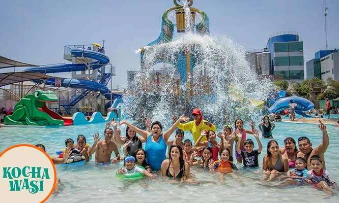Kochawasi Parque Acuático: Entrada para un niño o adulto de lunes a jueves