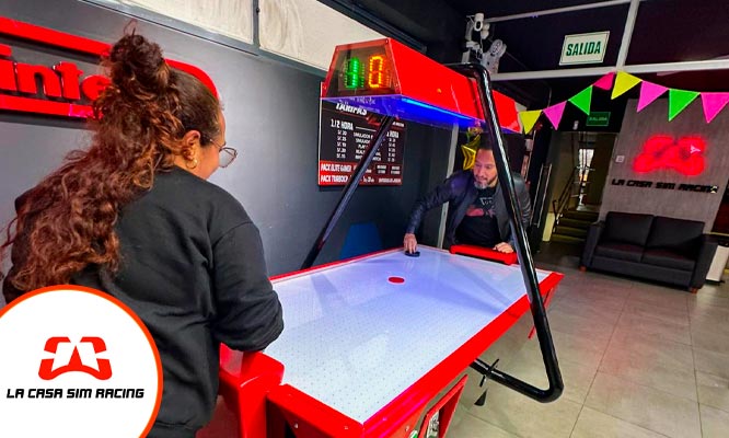 Simuladores de carrera, mesa de fulbito, PlayStation, Nintendo switch y más Simuladores de carrera, mesa de fulbito, PlayStation, Nintendo switch y más