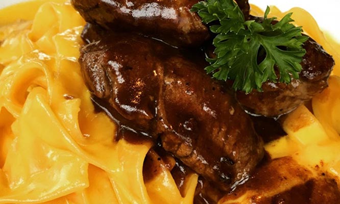 Cena para 2 entrada fondos bebidas