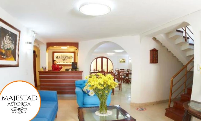 Desde S/ 139.90 por 1, 2 o 3 noches en habitación matrimonial o doble + desayunos en Astorga Hotel en la ciudad blanca de Arequipa