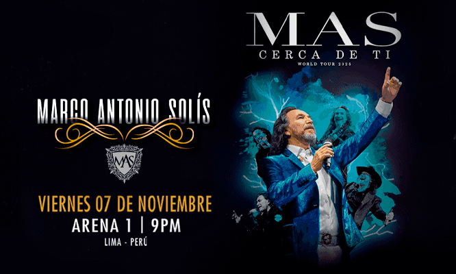 CONCIERTO DE MARCO ANTONIO SOLIS, Mas cerca de ti.  07 de Nov, Arena 1