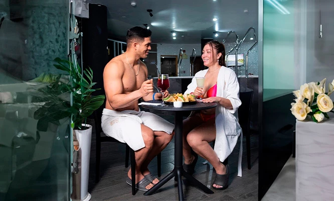 Sauna, cámara de vapor, cámara seca, duchas española,y más en  Hotel New Lima