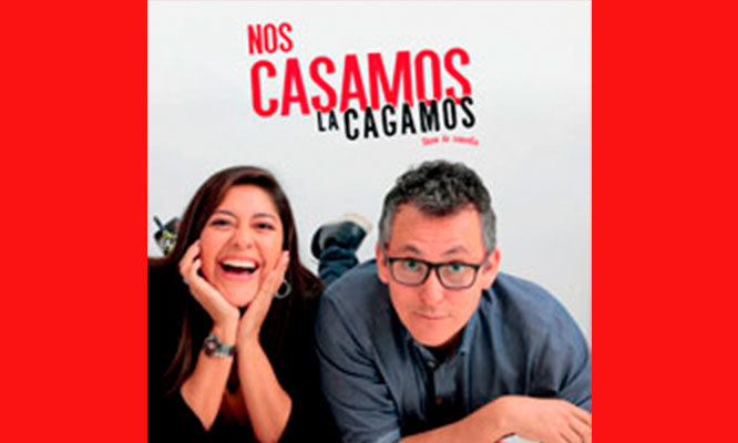 NOS CASAMOS, LA CAGAMOS:  2 Entradas al Stand-up Comedy  el 11, 18 y 25 de OCTUBRE, Jazz Zone Miraflores