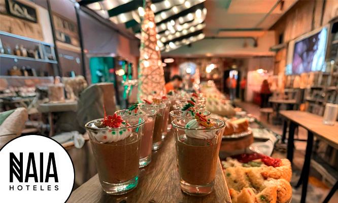 Tea Time Buffet Navideño por adulto disponible de jueves a sábado.