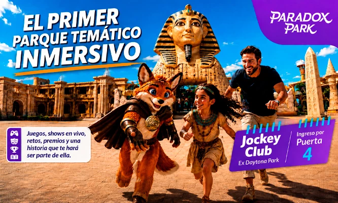 PARADOX PARK. El parque inmersivo mas grande del mundo