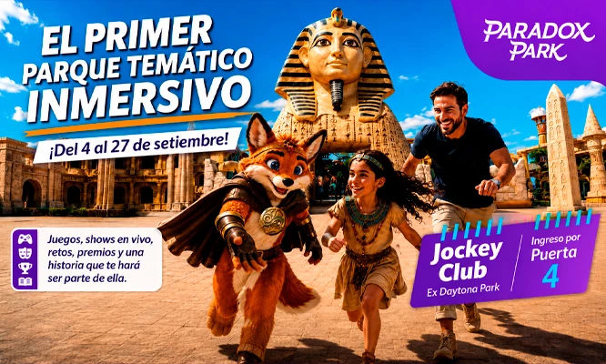 PARADOX PARK. El parque inmersivo mas grande del mundo