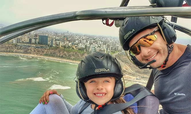 Vuelo en parapente + video full HD y más