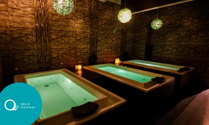 Full day Spa parejas con masajes, hidromasaje o sauna  y más