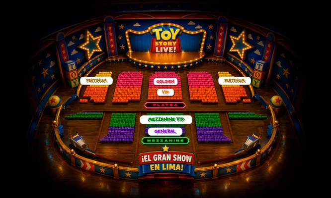 Toy Story Live El Gran Show: Entrada General  para el 16 de Agosto , Auditorio Colegio San Agustin