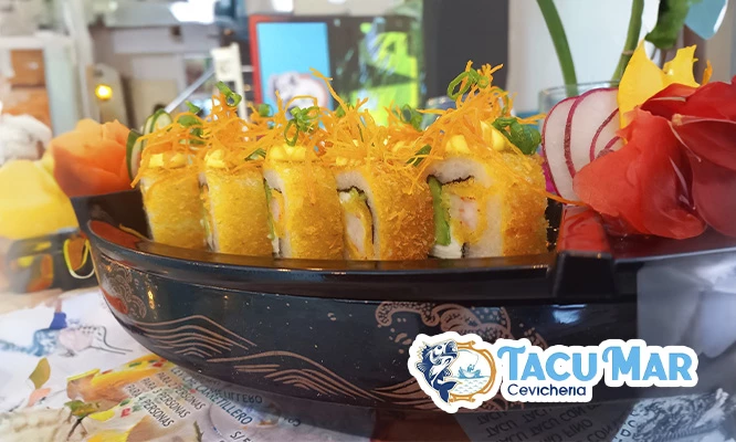 Barra libre de makis + 1 bebida a elección en Restaurante Cevicheria Tacu Mar