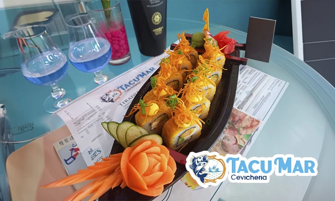 Barra libre de makis + 1 bebida a elección en Restaurante Cevicheria Tacu Mar