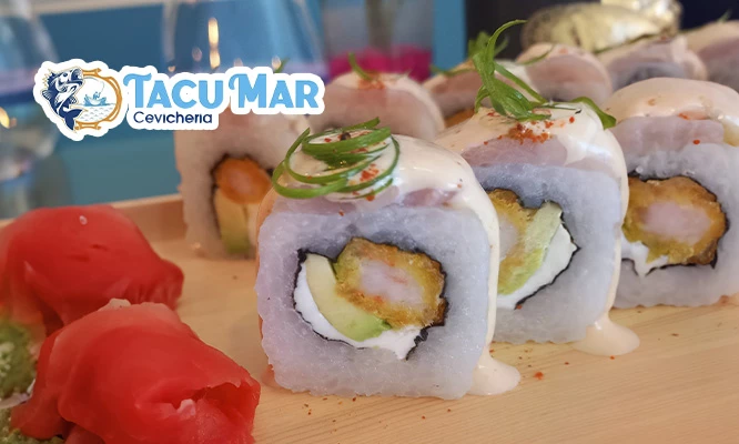 Barra libre de makis + 1 bebida a elección en Restaurante Cevicheria Tacu Mar