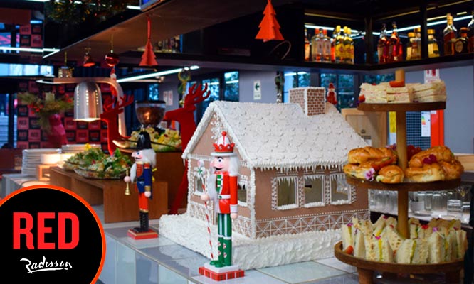 BUFFET TEA TIME NAVIDEÑO los jueves, viernes y sábados en Radisson Red Miraflores