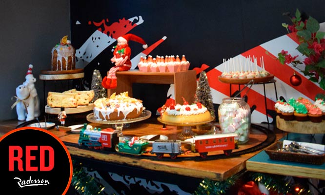 BUFFET TEA TIME NAVIDEÑO los jueves, viernes y sábados en Radisson Red Miraflores