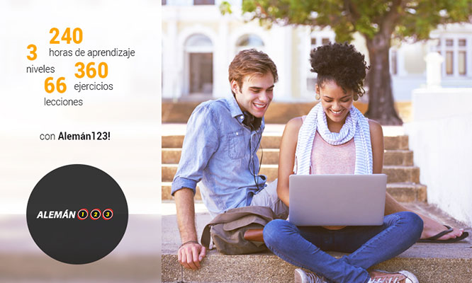 Online ¡Auf Wiedersehen! Aleman en 3 niveles Business English certificados