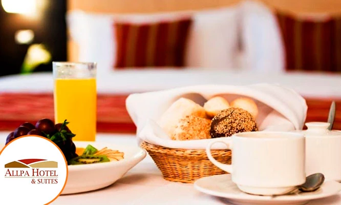 Noche romántica para dos en habitación a elección + desayuno buffet